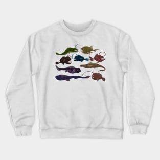 Predatory fish collection Crewneck Sweatshirt